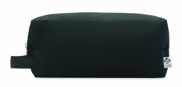 Logotrade promotional gift image of: Canvas cosmetic bag 220 gr/m²